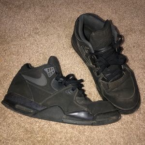 Nike Black Sneakers Air Flight Used